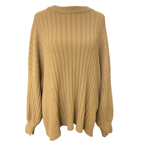 Aerie Cozy Super Soft Crew Neck Oversized Sweater - Picture 2 of 7
